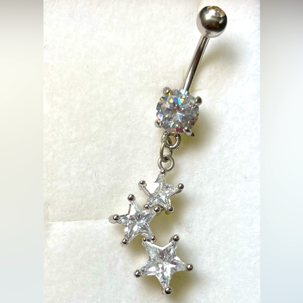 Star Belly Button Ring